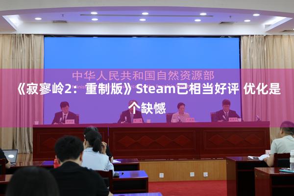 《寂寥岭2：重制版》Steam已相当好评 优化是个缺憾